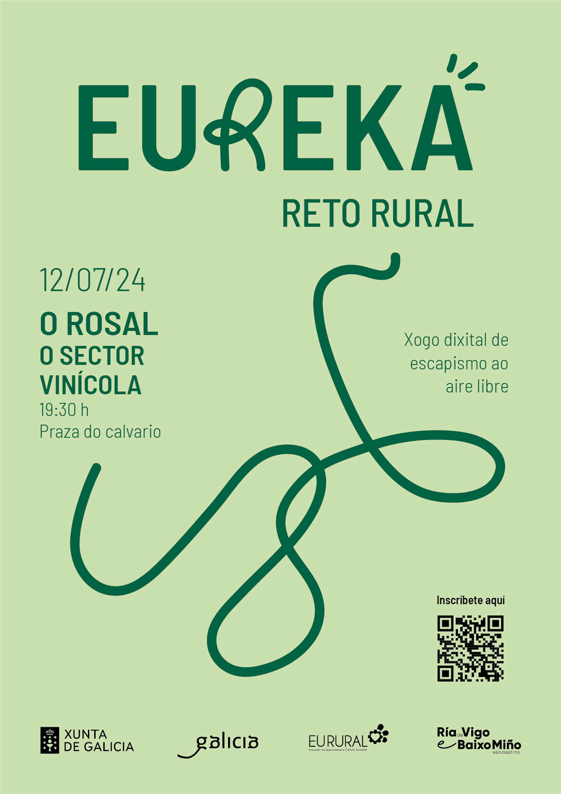 Eureka Reto Rural desfrutará do Rosal entre viñas e viñedos